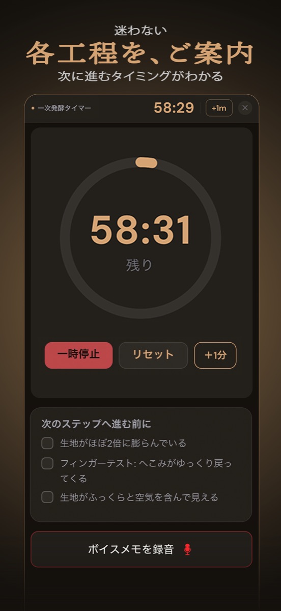 各工程を、ご案内