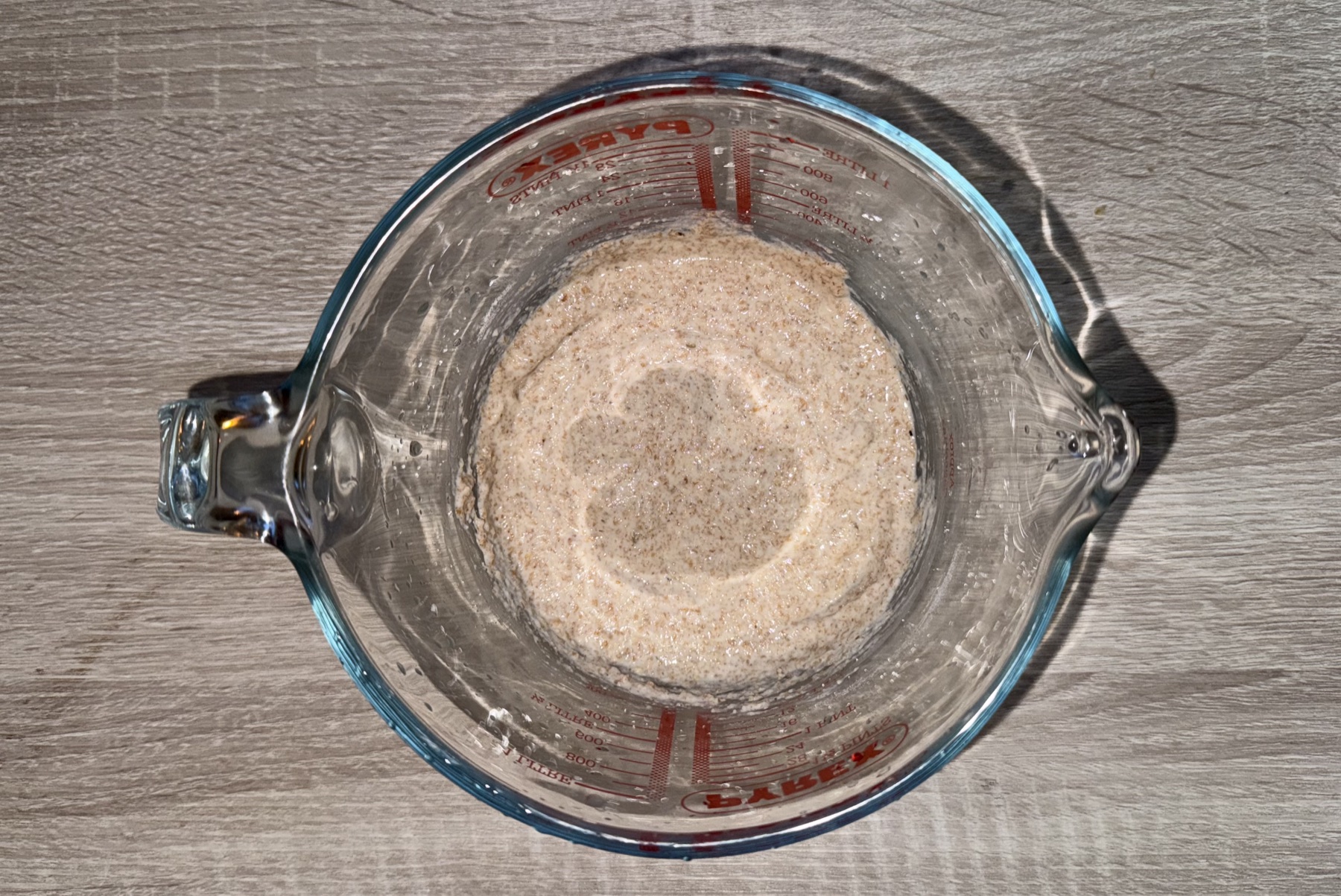 A rustic sourdough loaf with an open crumb